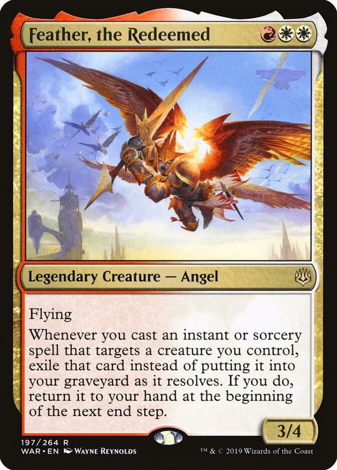 Feather, the Redeemed 197 card from War of the Spark