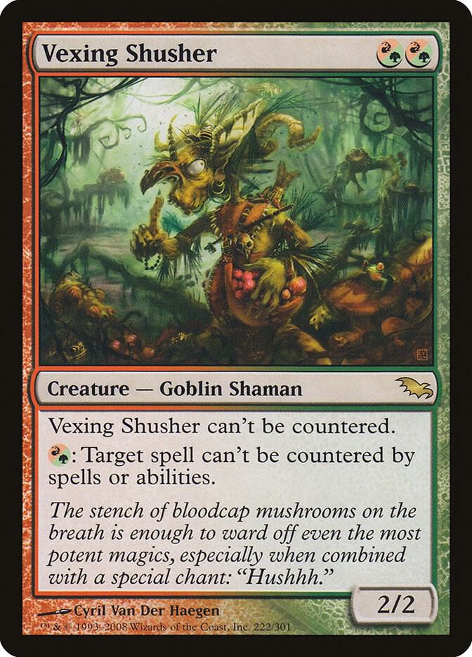 Vexing Shusher 222 card from Shadowmoor
