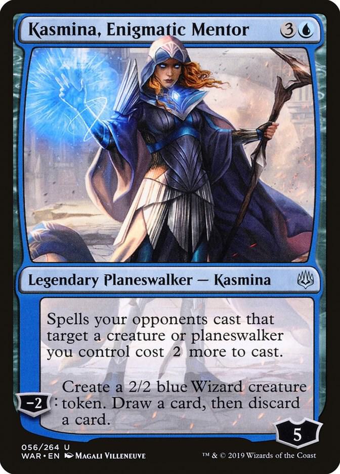 Kasmina, Enigmatic Mentor 56 card from War of the Spark