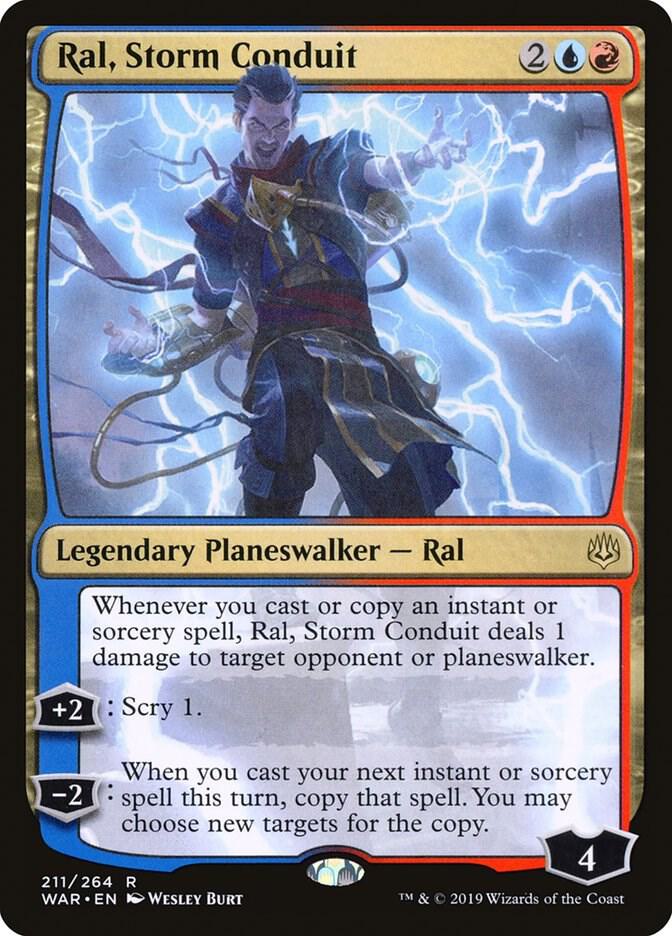 Ral, Storm Conduit 211 card from War of the Spark