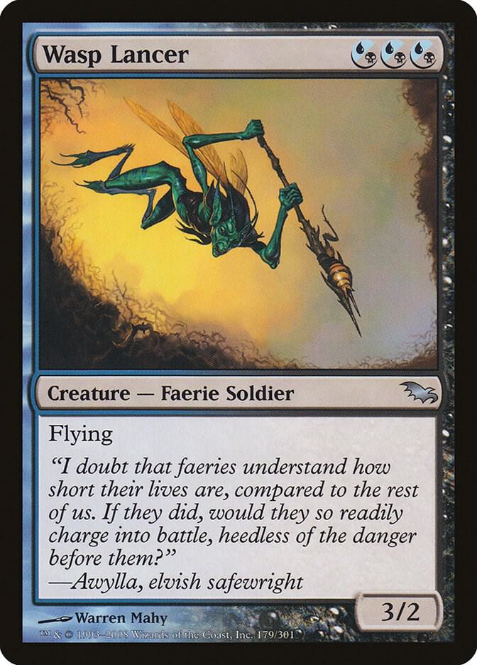 Wasp Lancer 179 card from Shadowmoor