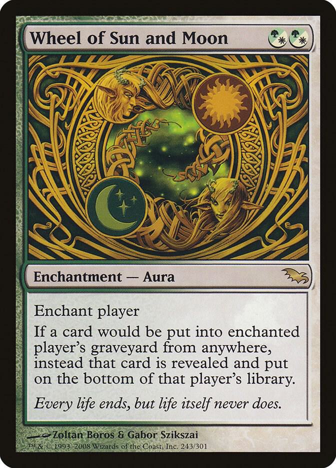 Wheel of Sun and Moon 243 card from Shadowmoor