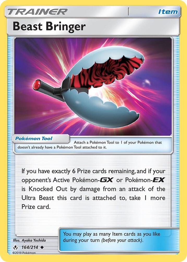 Beast Bringer 164/214 card from SM - Unbroken Bonds
