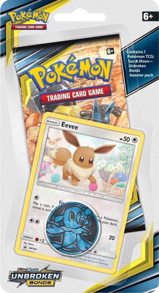 Unbroken Bonds Single Pack Blister [Eevee] card from SM - Unbroken Bonds