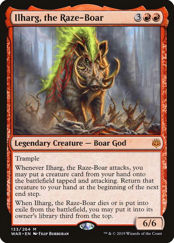 Ilharg, the Raze-Boar 133 card from War of the Spark