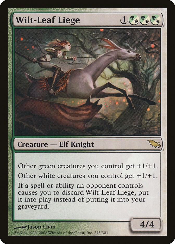 Wilt-Leaf Liege 245 card from Shadowmoor