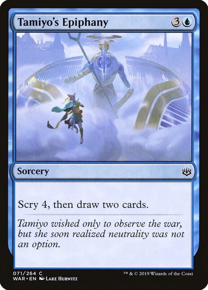 Tamiyo's Epiphany 71 card from War of the Spark