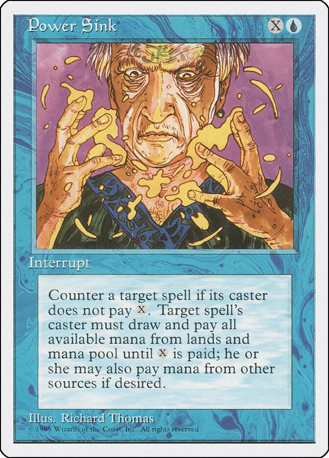 Power Sink card from Fourth Edition