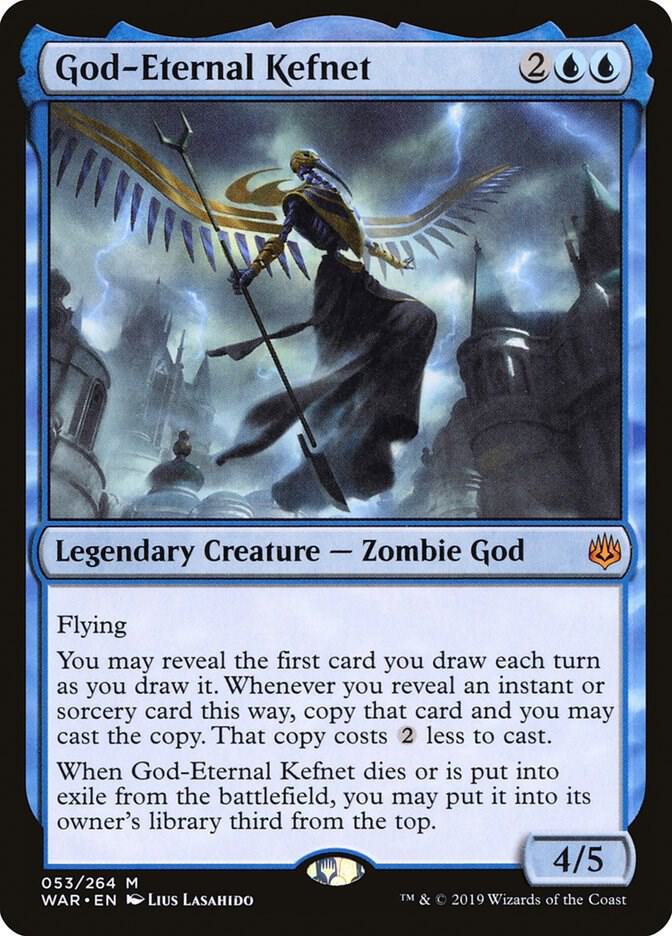 God-Eternal Kefnet 53 card from War of the Spark