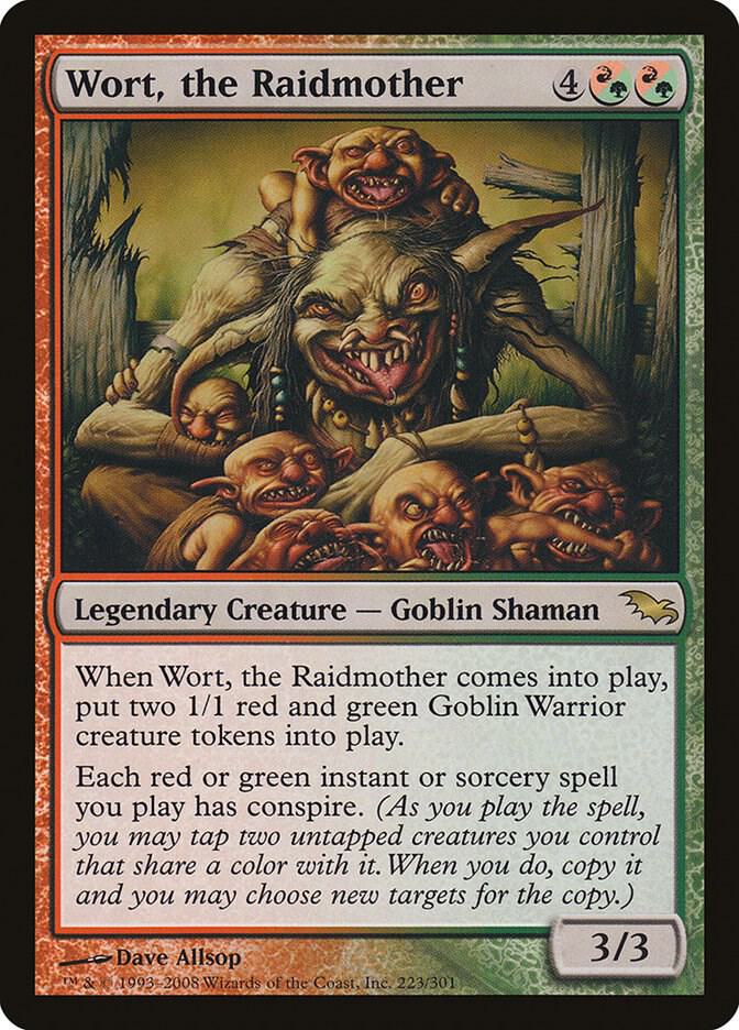 Wort, the Raidmother 223 card from Shadowmoor