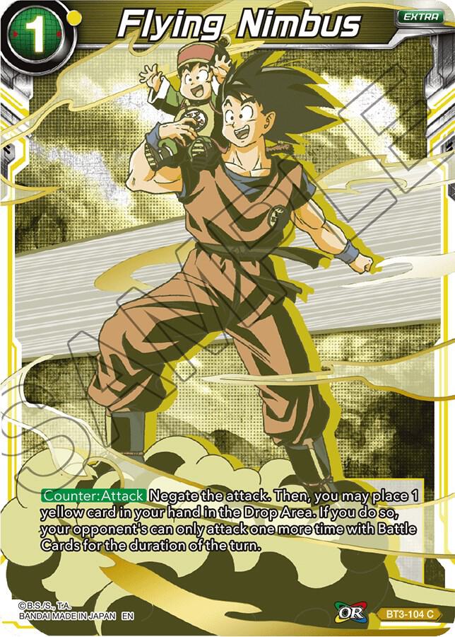 Flying Nimbus (Alternate Art) BT3-104 card from Special Anniversary Set