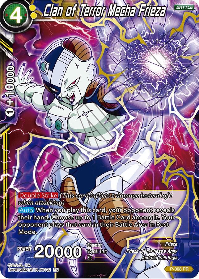 Clan of Terror Mecha Frieza (Alternate Art) P-008 card from Special Anniversary Set