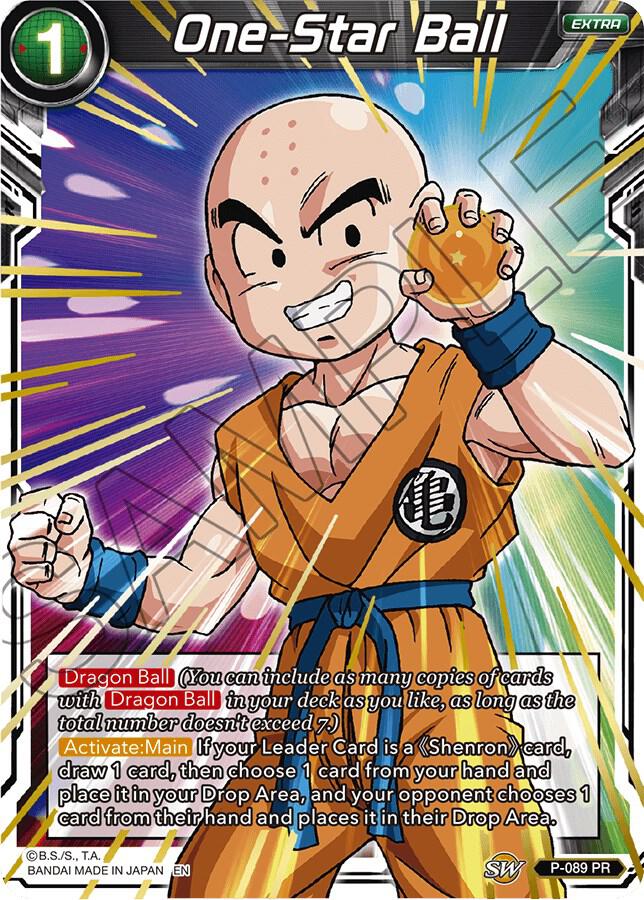 One-Star Ball (Alternate Art) P-089 card from Special Anniversary Set