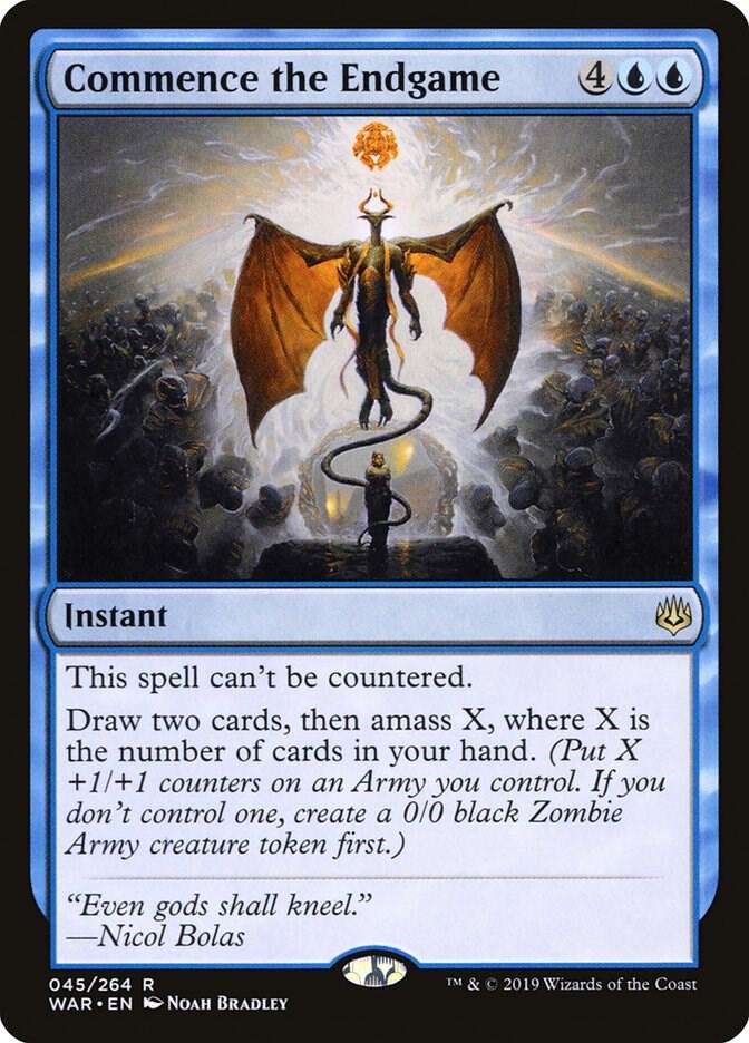 Commence the Endgame 45 card from War of the Spark