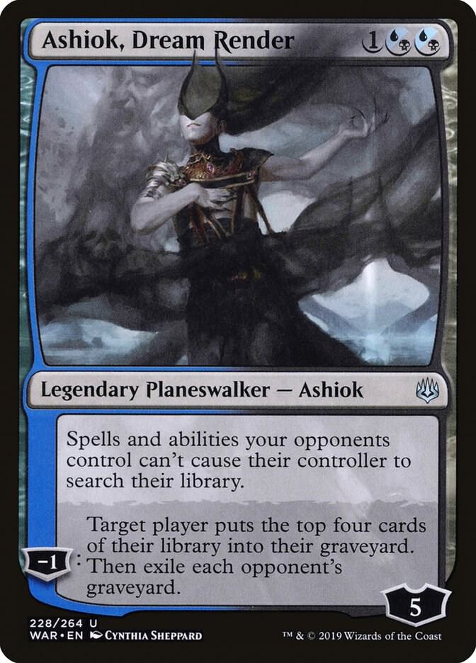 Ashiok, Dream Render 228 card from War of the Spark