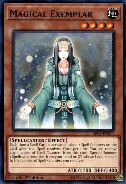 Magical Exemplar SR08-EN011 card from Structure Deck: Order of the Spellcasters