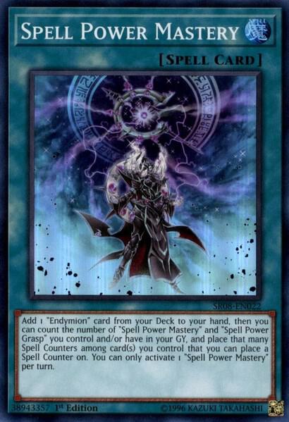 Spell Power Mastery SR08-EN022 card from Structure Deck: Order of the Spellcasters