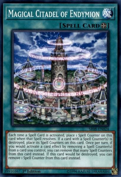 Magical Citadel of Endymion SR08-EN024 card from Structure Deck: Order of the Spellcasters