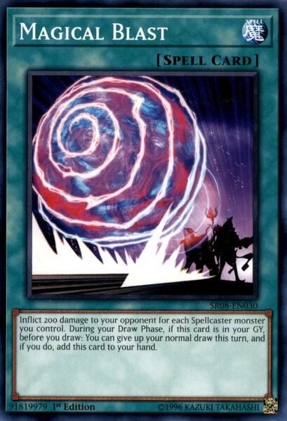 Magical Blast SR08-EN030 card from Structure Deck: Order of the Spellcasters