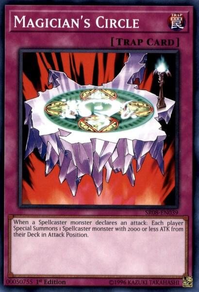 Magician's Circle SR08-EN039 card from Structure Deck: Order of the Spellcasters