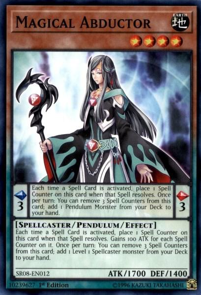 Magical Abductor SR08-EN012 card from Structure Deck: Order of the Spellcasters