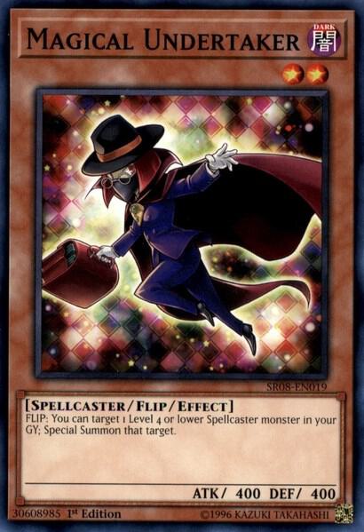 Magical Undertaker SR08-EN019 card from Structure Deck: Order of the Spellcasters
