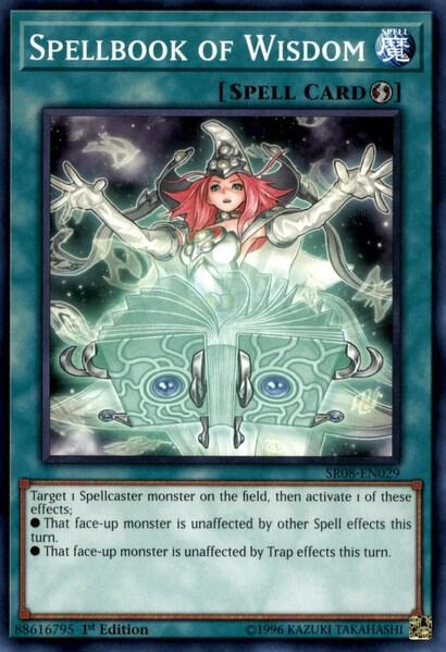 Spellbook of Wisdom SR08-EN029 card from Structure Deck: Order of the Spellcasters