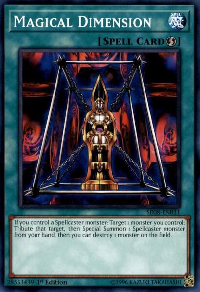 Magical Dimension SR08-EN031 card from Structure Deck: Order of the Spellcasters