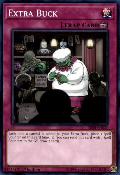 Extra Buck SR08-EN037 card from Structure Deck: Order of the Spellcasters