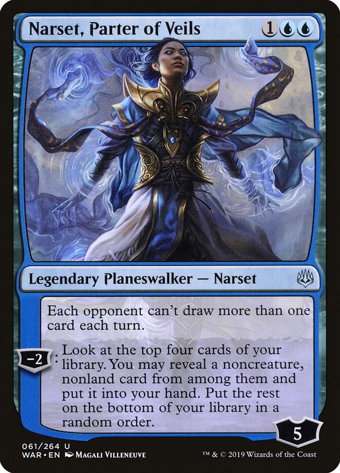 Narset, Parter of Veils 61 card from War of the Spark