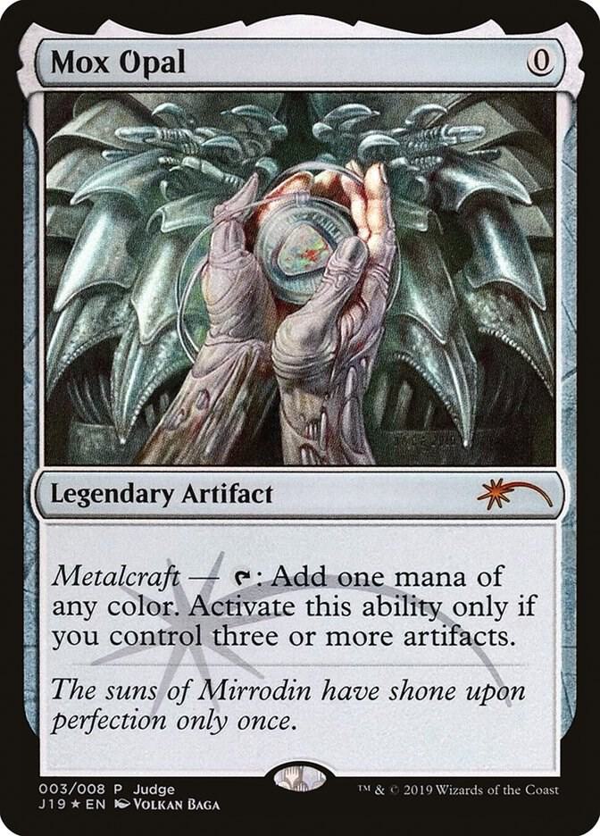 Mox Opal 3 card from Judge Promos