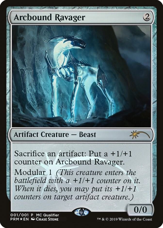 Arcbound Ravager 1 card from WMCQ Promo Cards