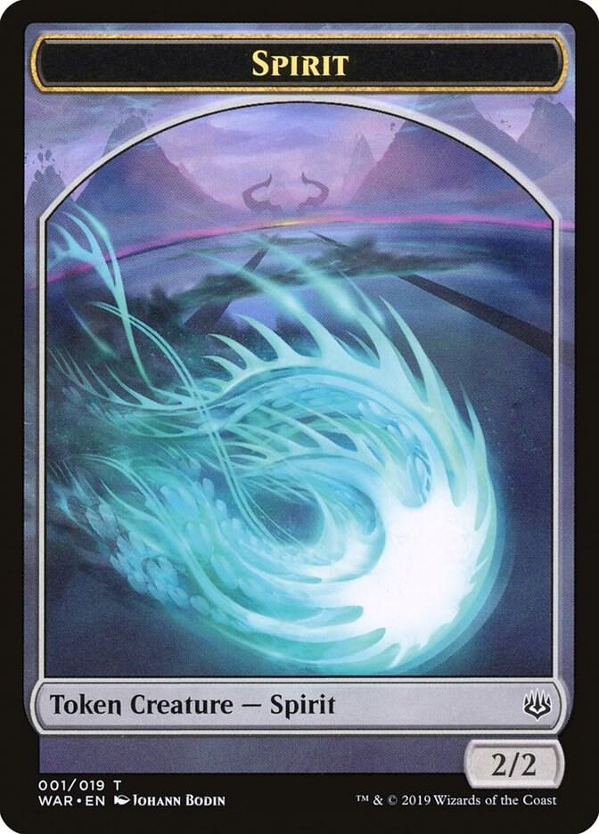 Spirit Token 1 card from War of the Spark