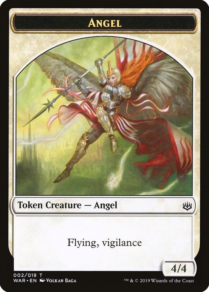 Angel Token 2 card from War of the Spark