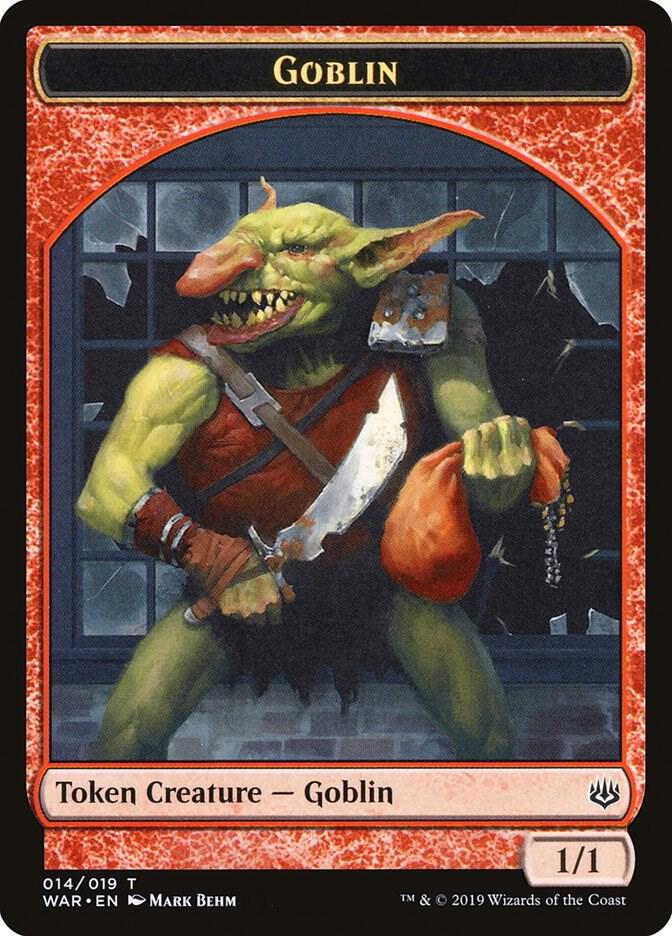 Goblin Token 14 card from War of the Spark