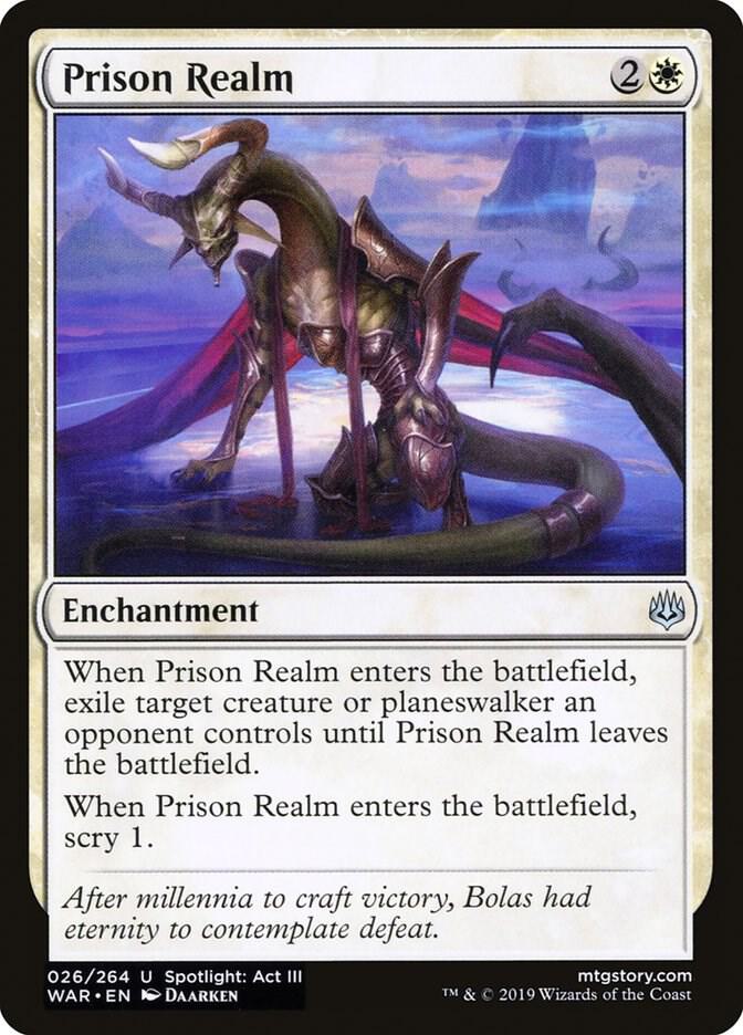 Prison Realm 26 card from War of the Spark