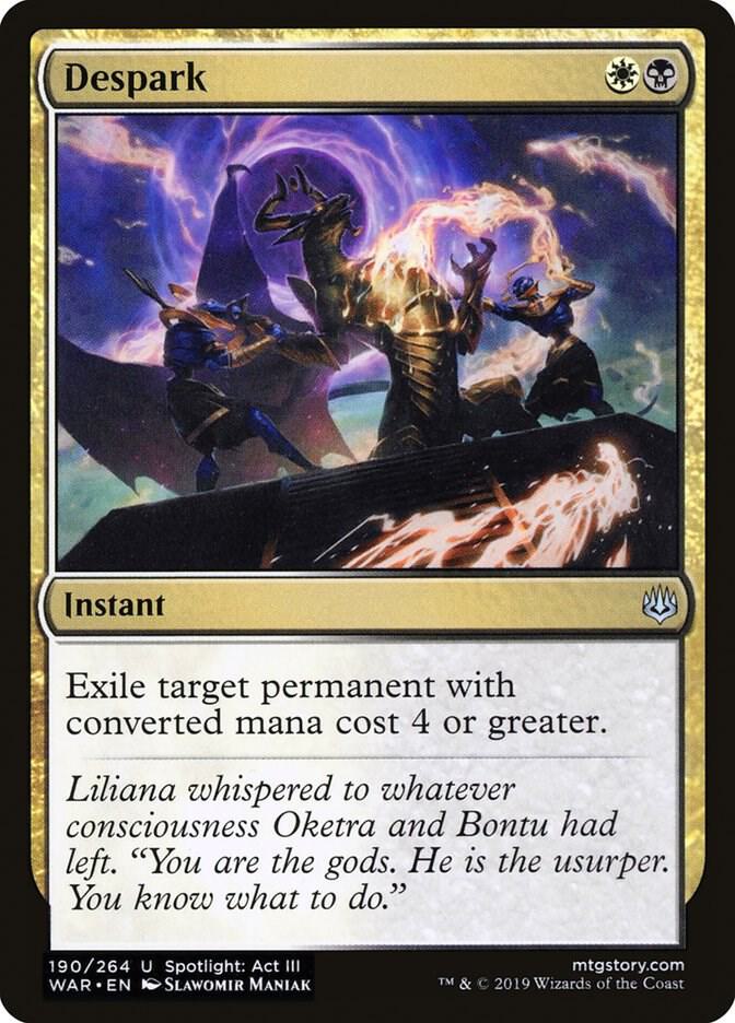 Despark 190 card from War of the Spark