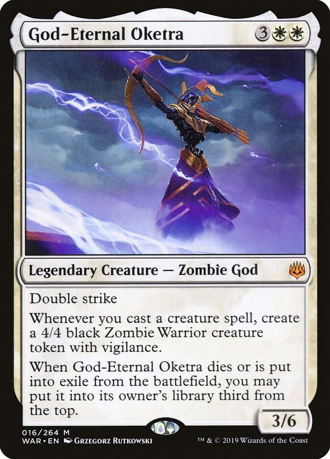 God-Eternal Oketra 16 card from War of the Spark