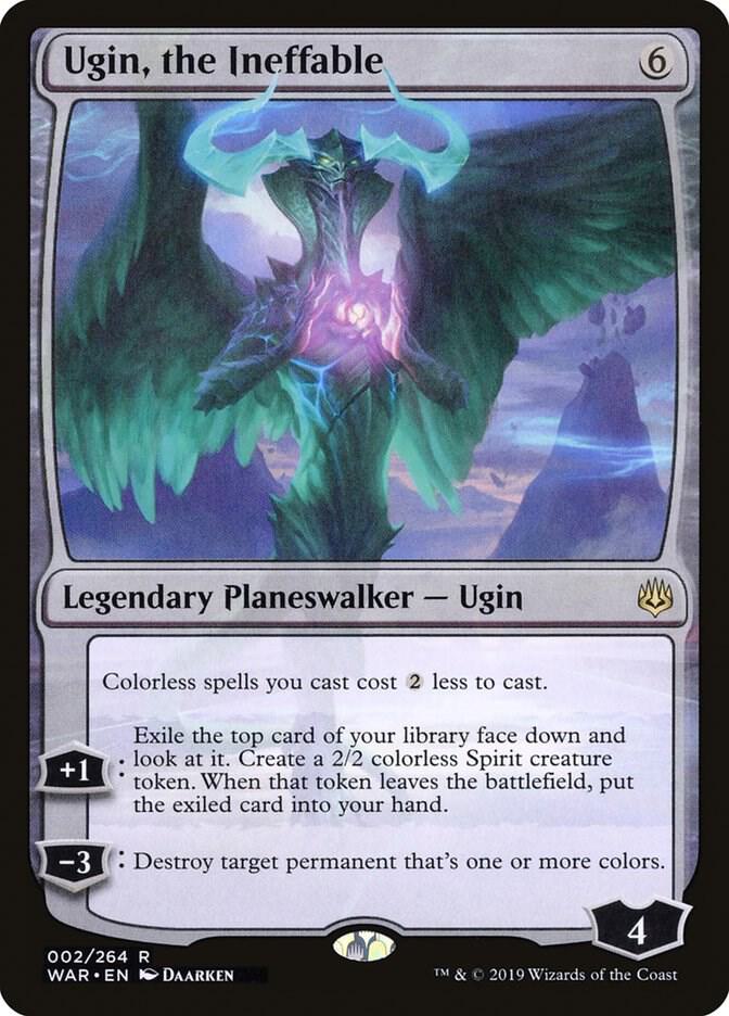 Ugin, the Ineffable 2 card from War of the Spark