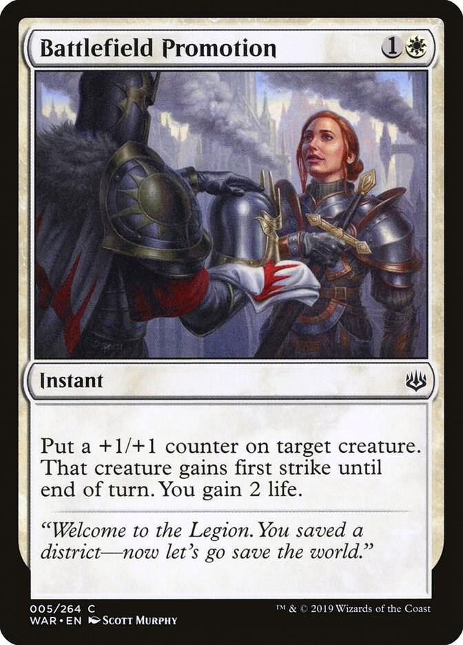 Battlefield Promotion 5 card from War of the Spark