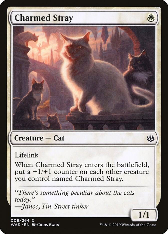 Charmed Stray 8 card from War of the Spark