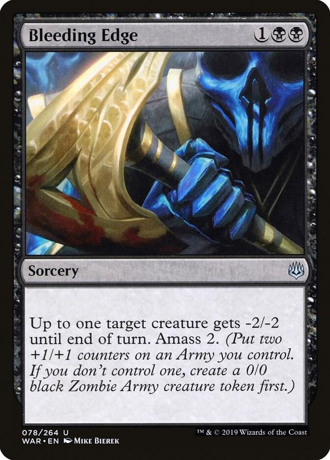Bleeding Edge 78 card from War of the Spark