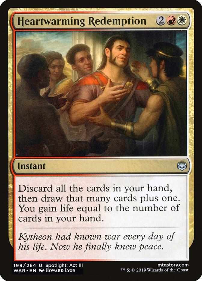 Heartwarming Redemption 199 card from War of the Spark