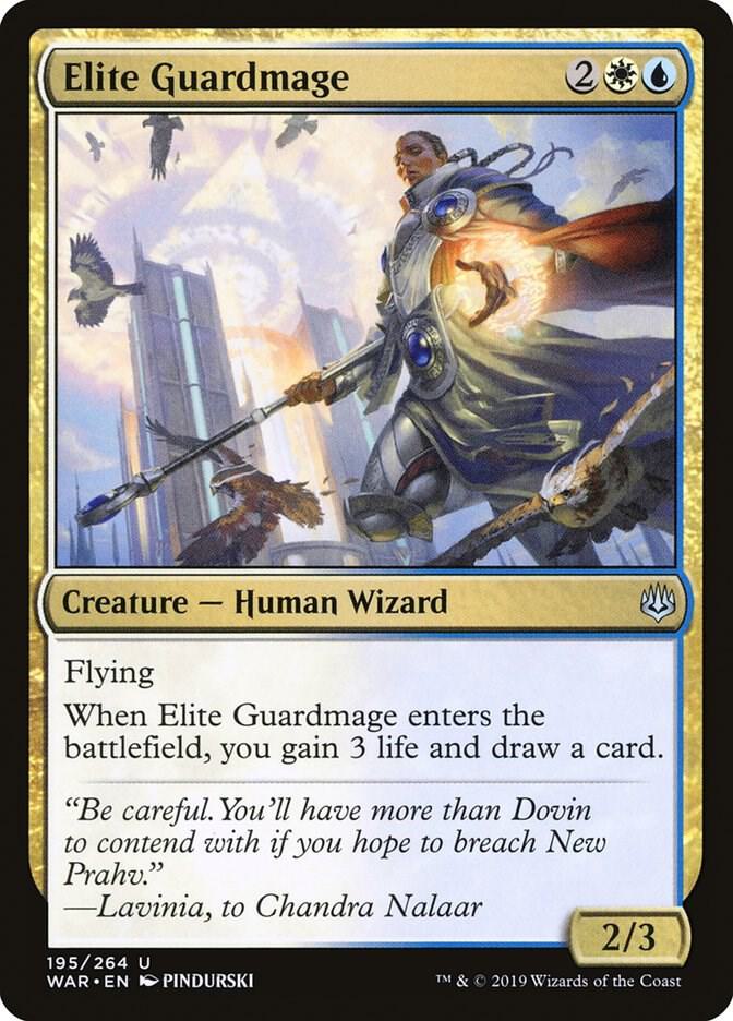 Elite Guardmage 195 card from War of the Spark