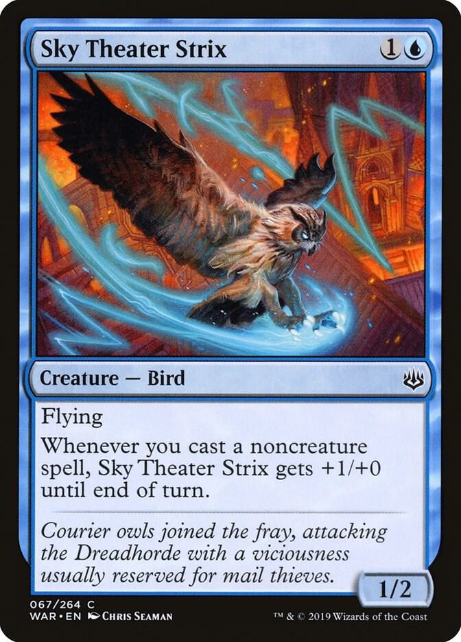 Sky Theater Strix 67 card from War of the Spark