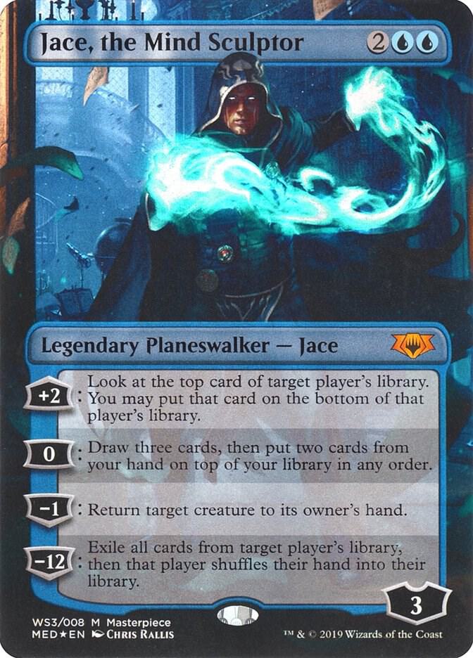 Jace, the Mind Sculptor WS3 card from Mythic Edition: War of the Spark