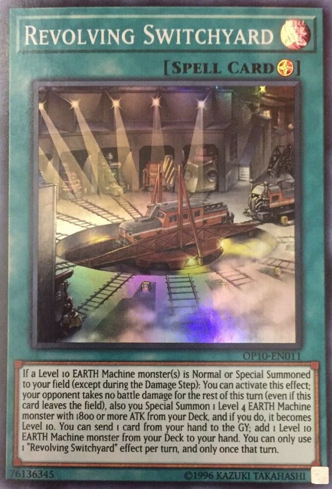 Revolving Switchyard OP10-EN011 card from OTS Tournament Pack 10