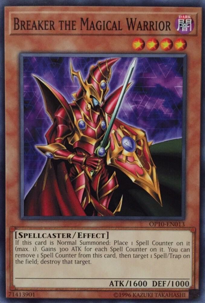 Breaker the Magical Warrior OP10-EN013 card from OTS Tournament Pack 10