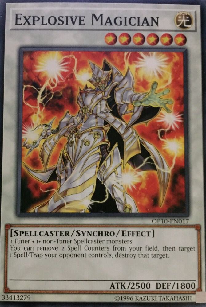 Explosive Magician OP10-EN017 card from OTS Tournament Pack 10