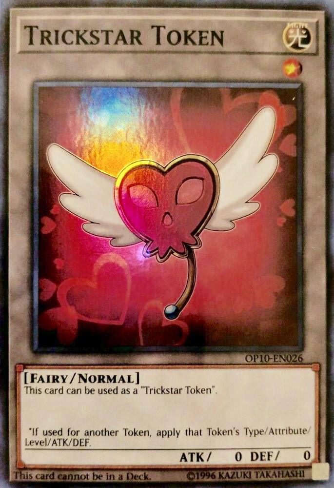 Token: Trickstar OP10-EN026 card from OTS Tournament Pack 10
